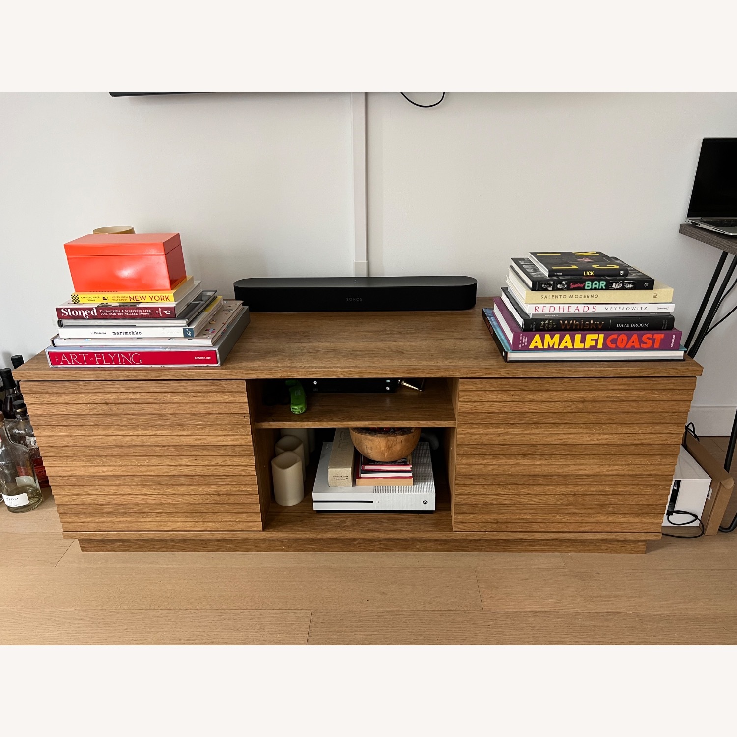 Project62 Cliffmay Slat TV Stand - image-1