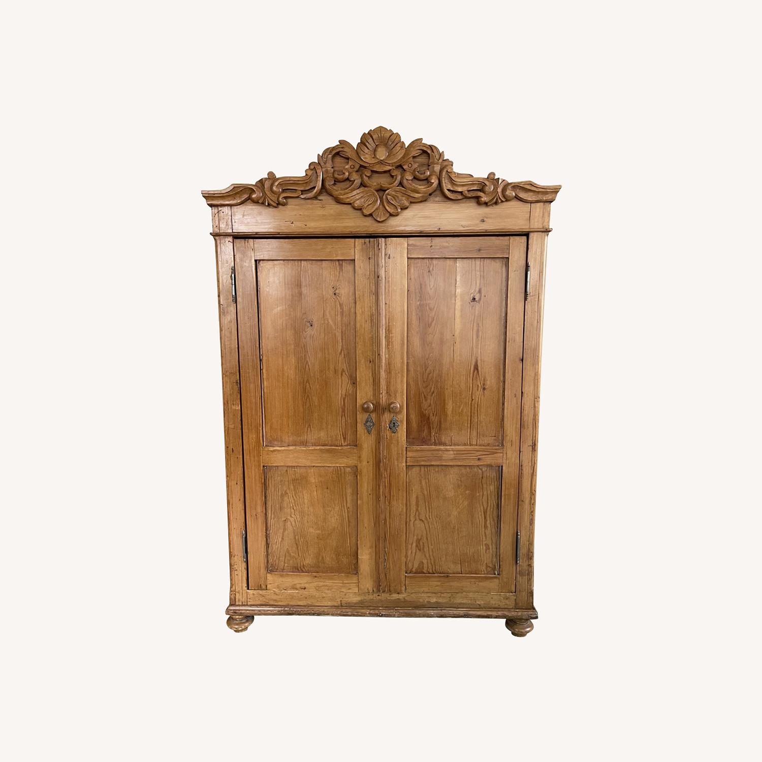 French Antique Armoire/Cabinet - image-0