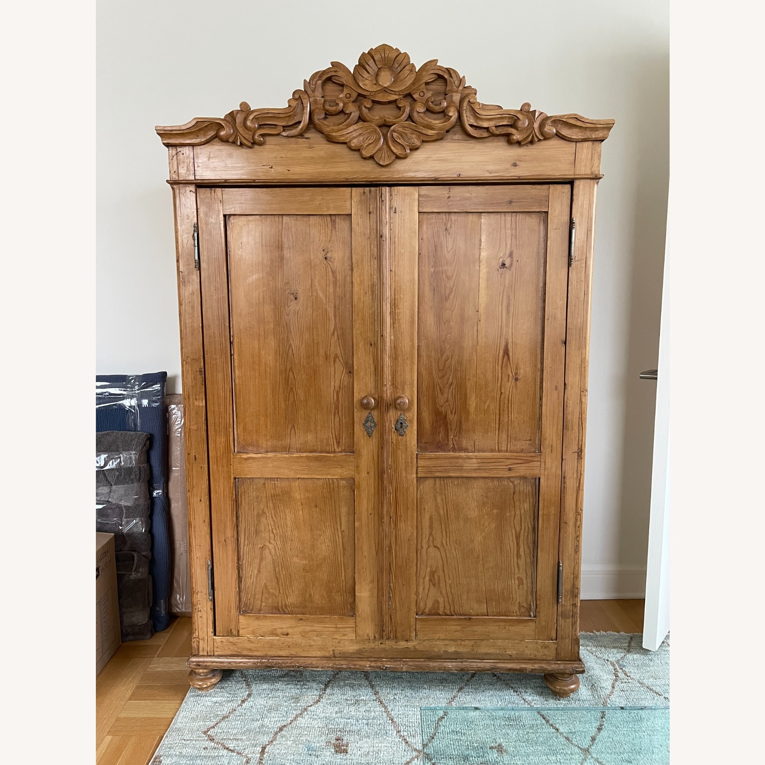 French Antique Armoire/Cabinet - image-1