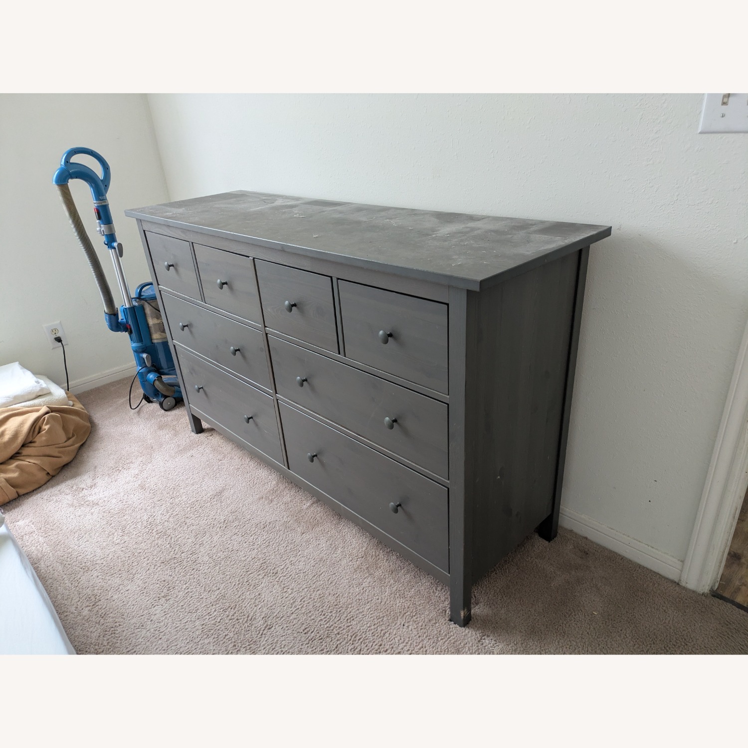 IKEA Dark Gray Bedroom Dresser - image-2