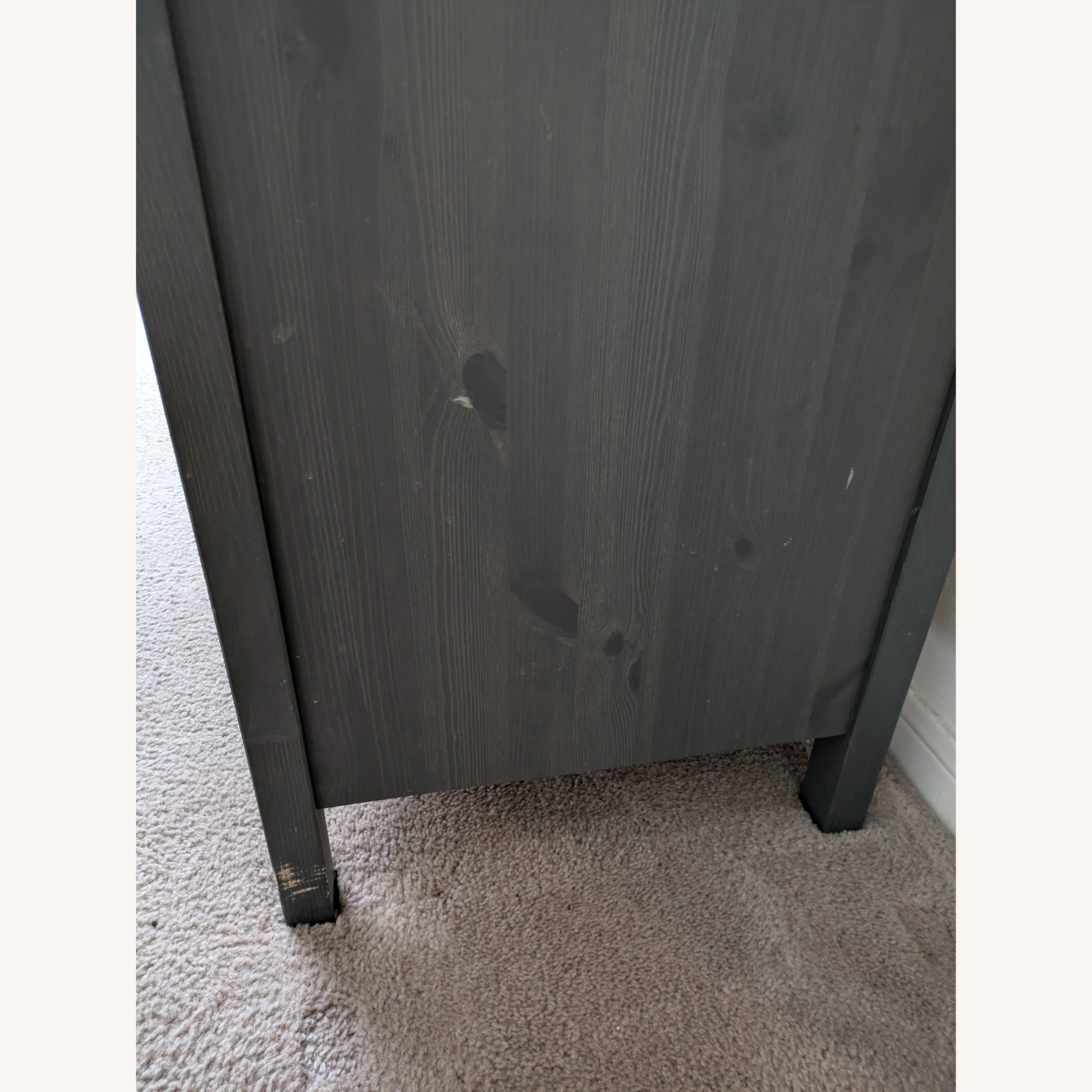 IKEA Dark Gray Bedroom Dresser - image-7