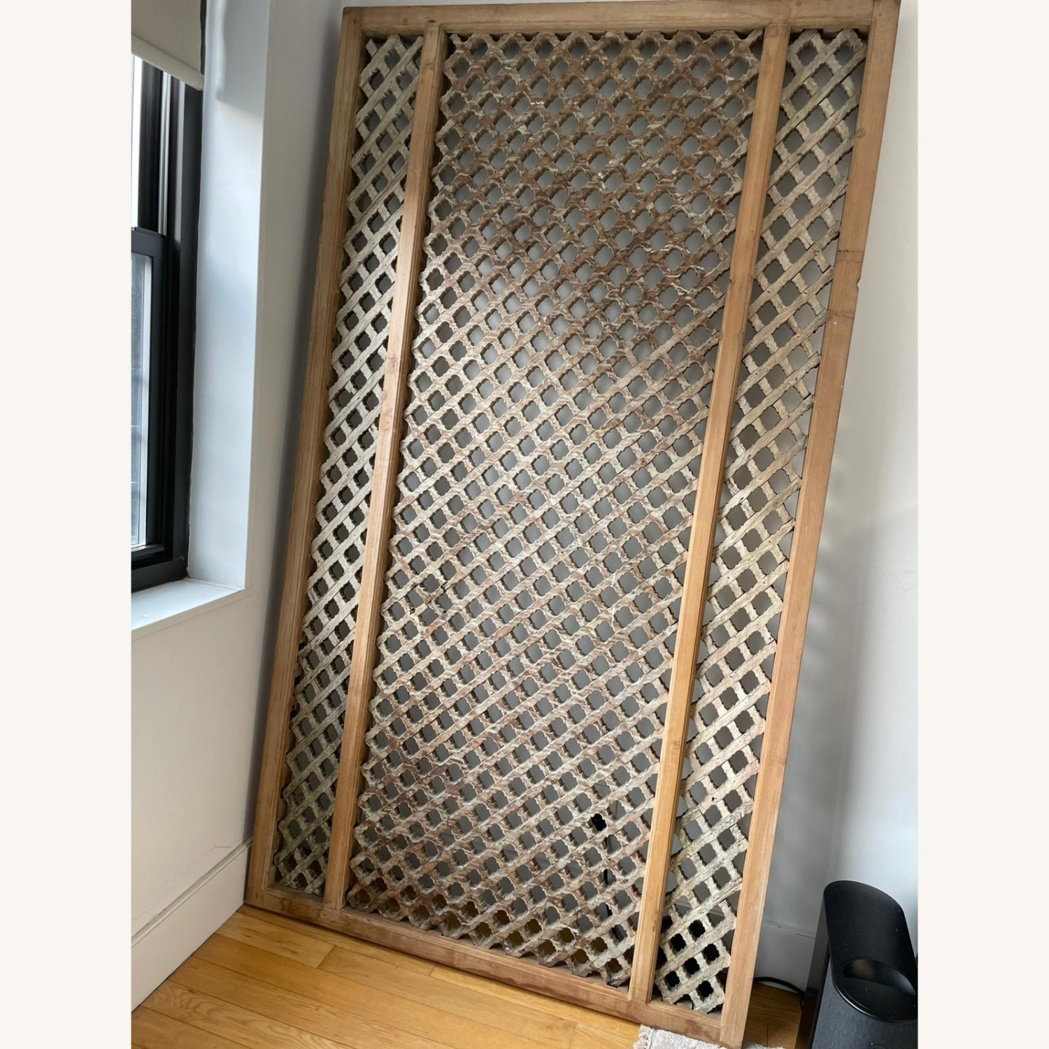 Antique Teak Jali Panel - Headborad or Decoration - image-2