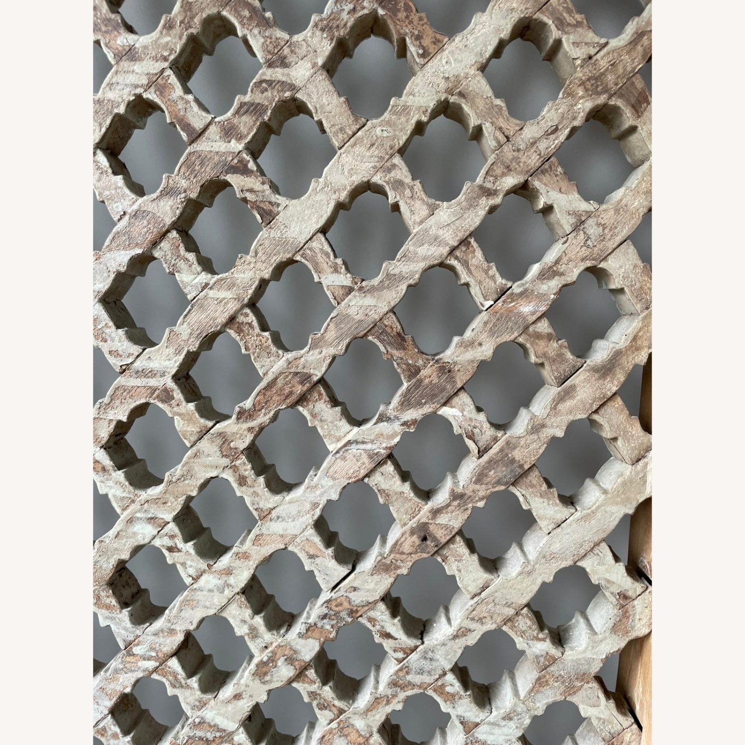 Antique Teak Jali Panel - Headborad or Decoration - image-4