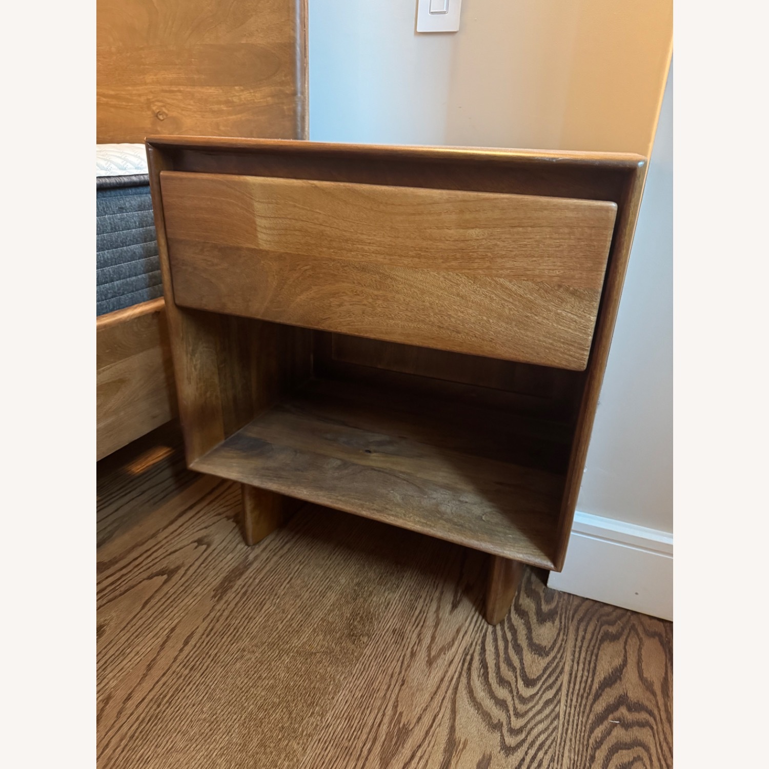 West Elm Anton Solid Wood Nightstand - image-1