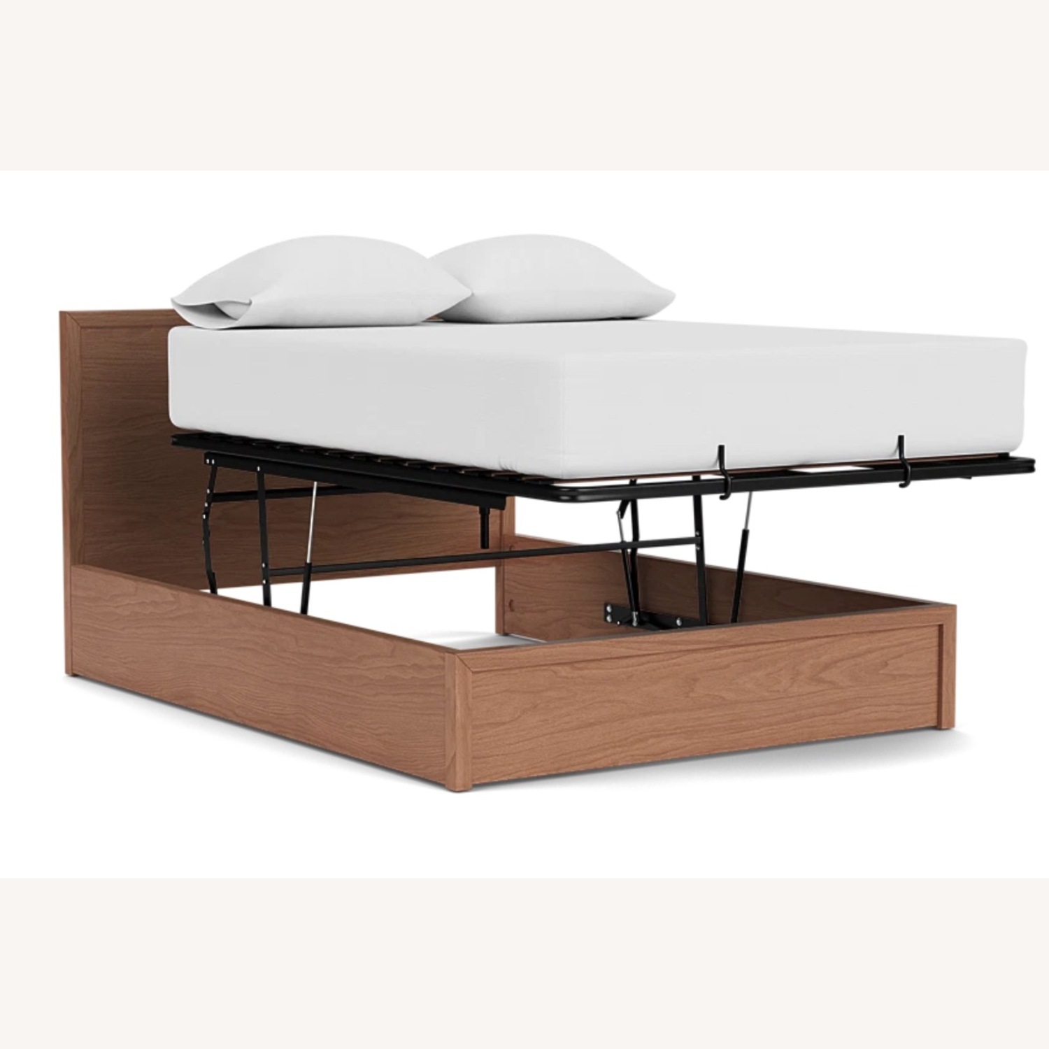EQ3 Marcel Queen Storage Bed - Walnut - image-2