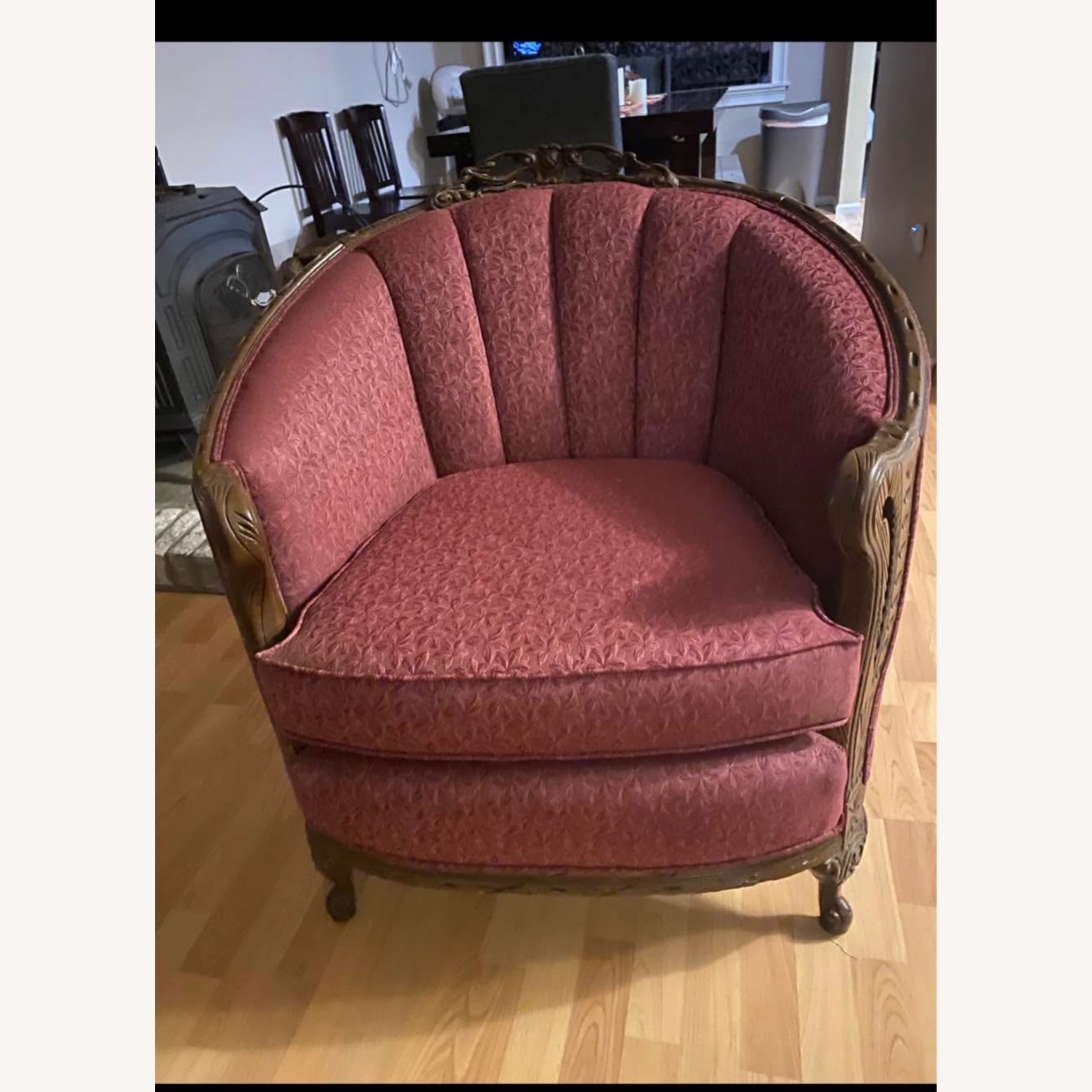 Vintage Barrel Chair  - image-1