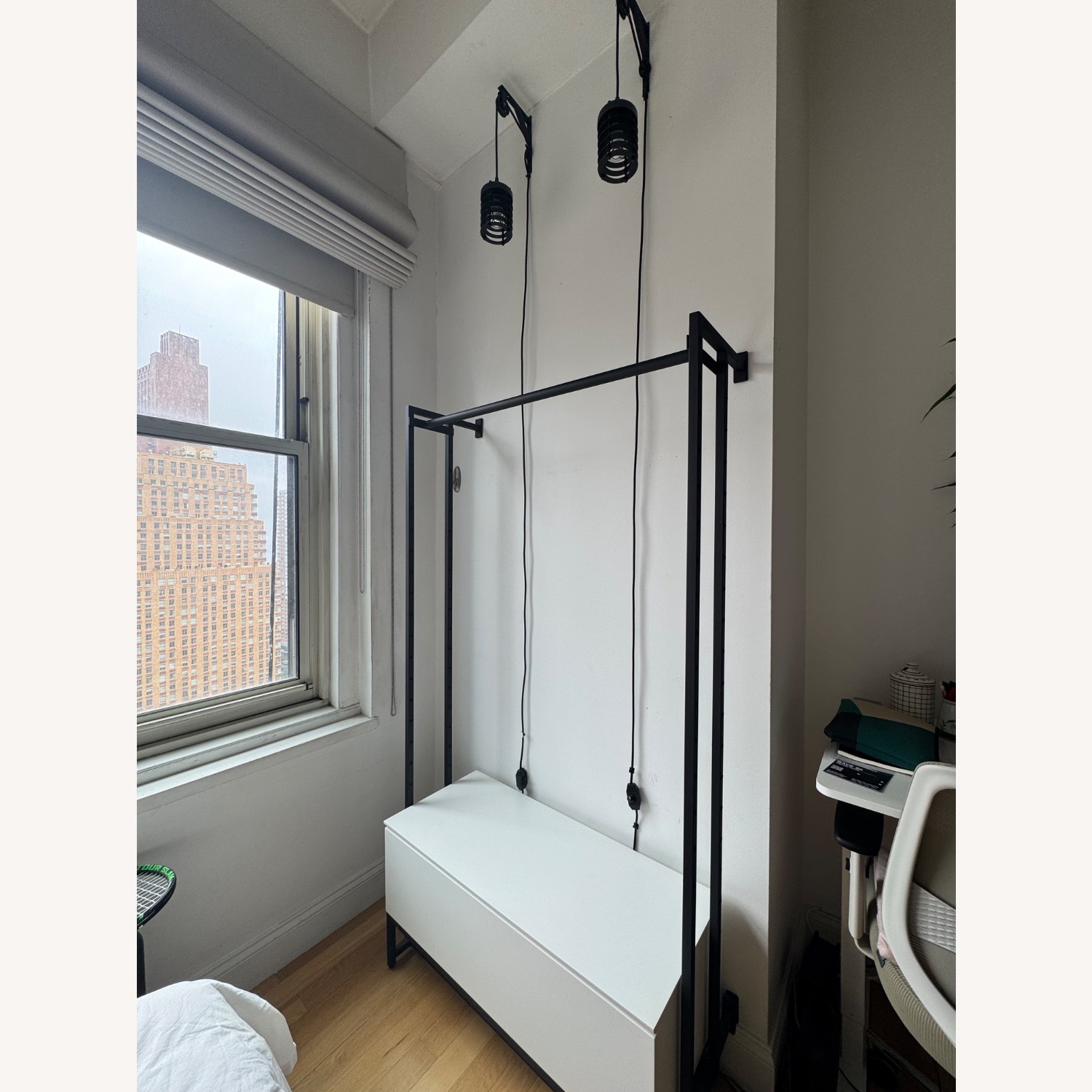 Crate & Barrel Flex Modular Bench W Lights - image-3