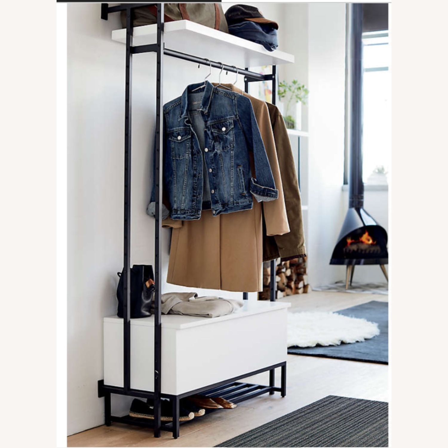 Crate & Barrel Flex Modular Bench W Lights - image-6