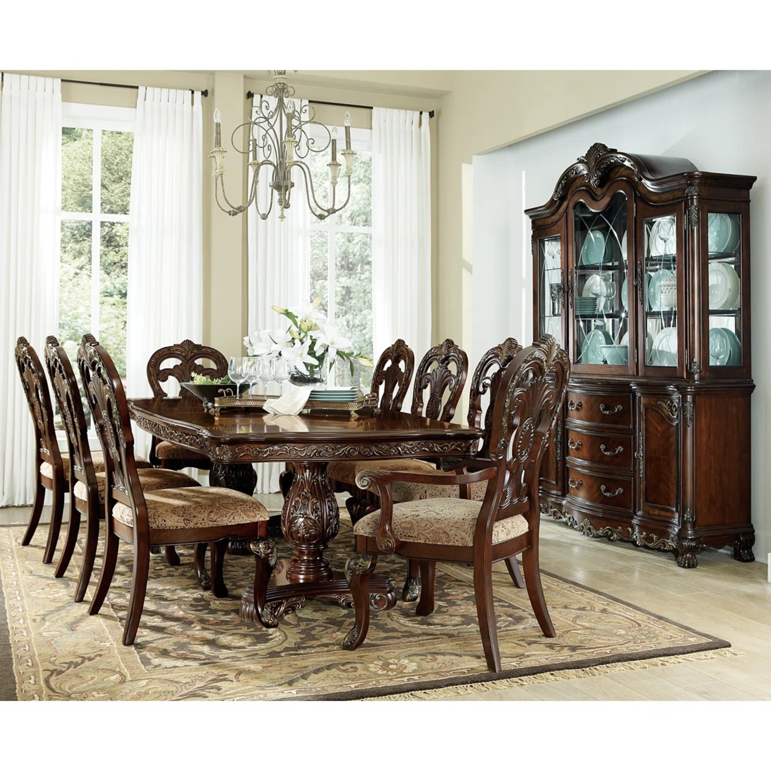 Ornate Dining Astoria Grand Dining Room Set Acme DN01388 Pc