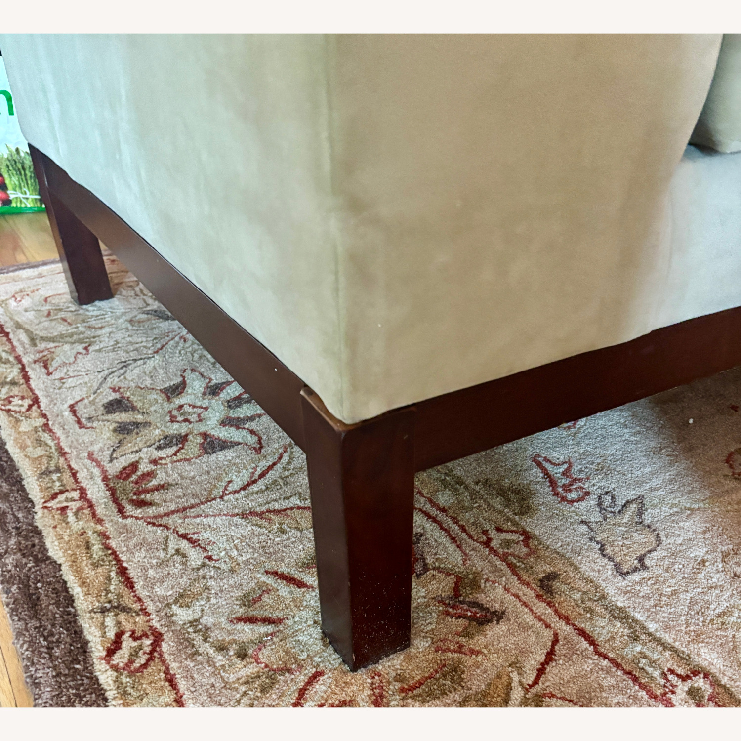 West Elm Lorimer Chaises – Lichen Green - Set of 2 - image-5