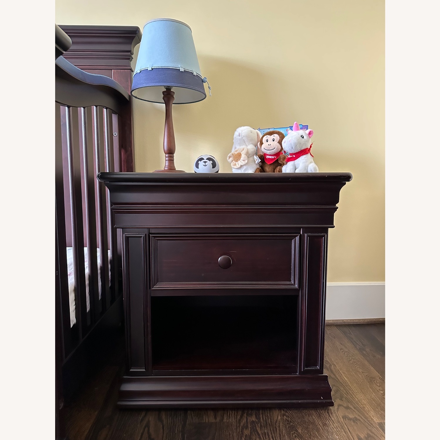 Elegant Wood Nightstand  - image-2