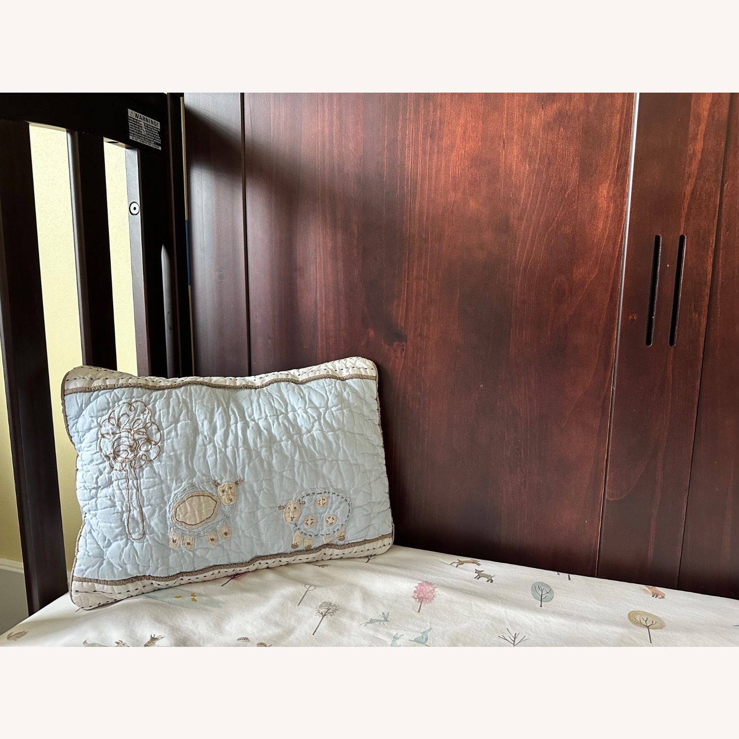 Elegant Convertible Baby Crib - image-3