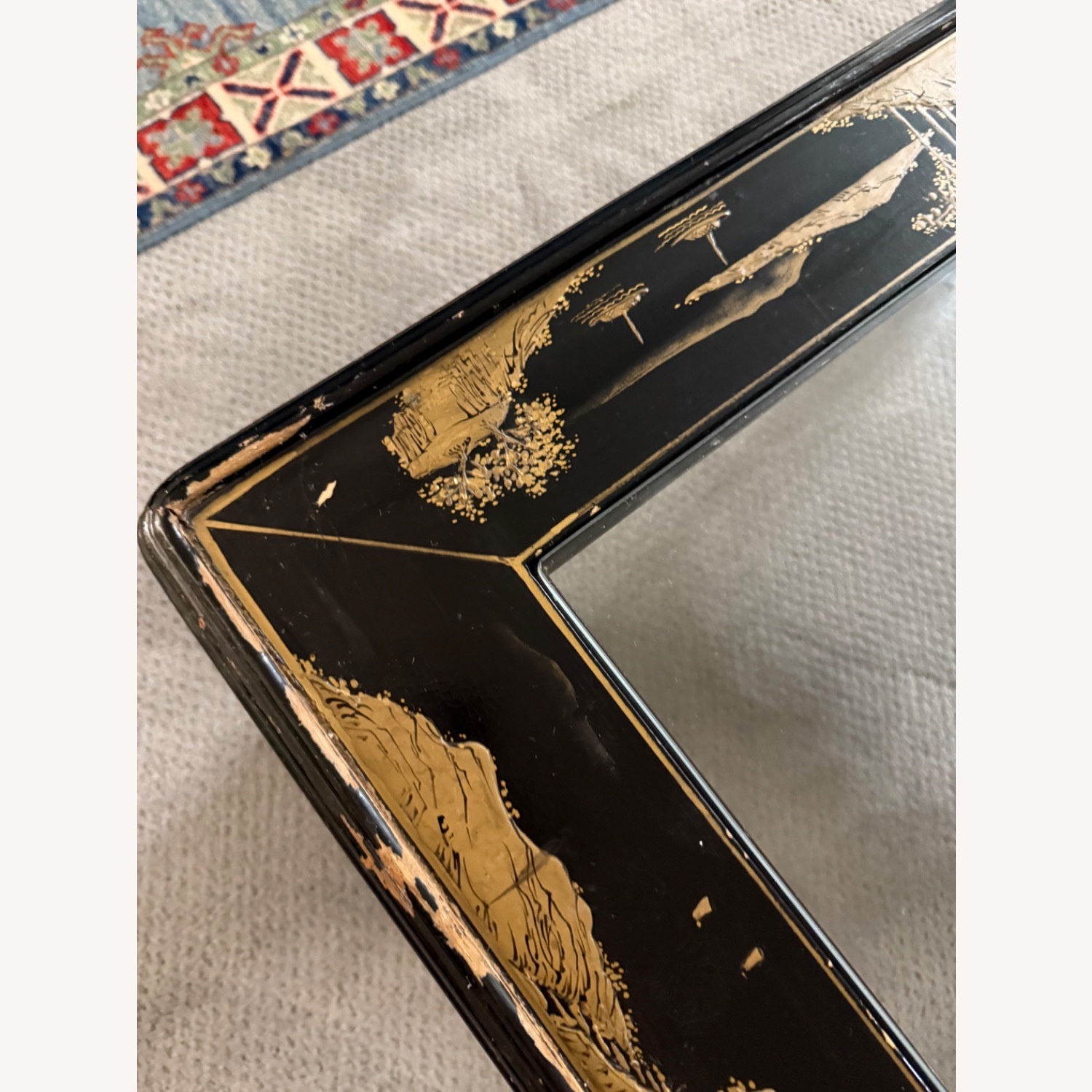 Drexel Heritage Black Gold Burl Coffee Table - image-12