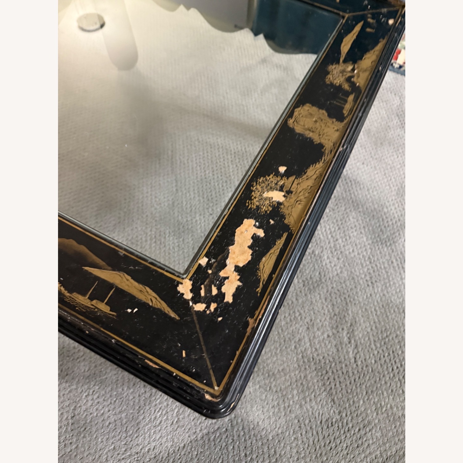 Drexel Heritage Black Gold Burl Coffee Table - image-10