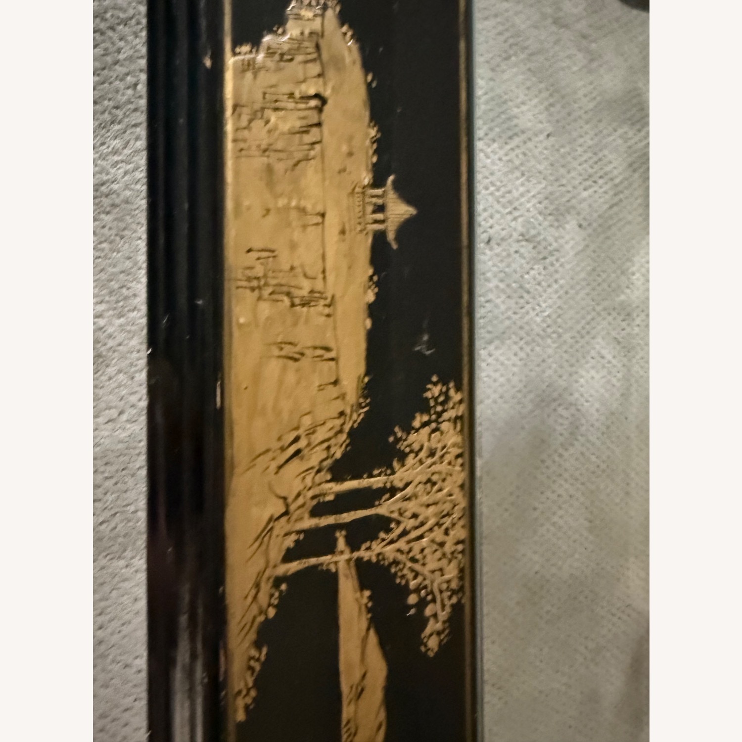 Drexel Heritage Black Gold Burl Coffee Table - image-13