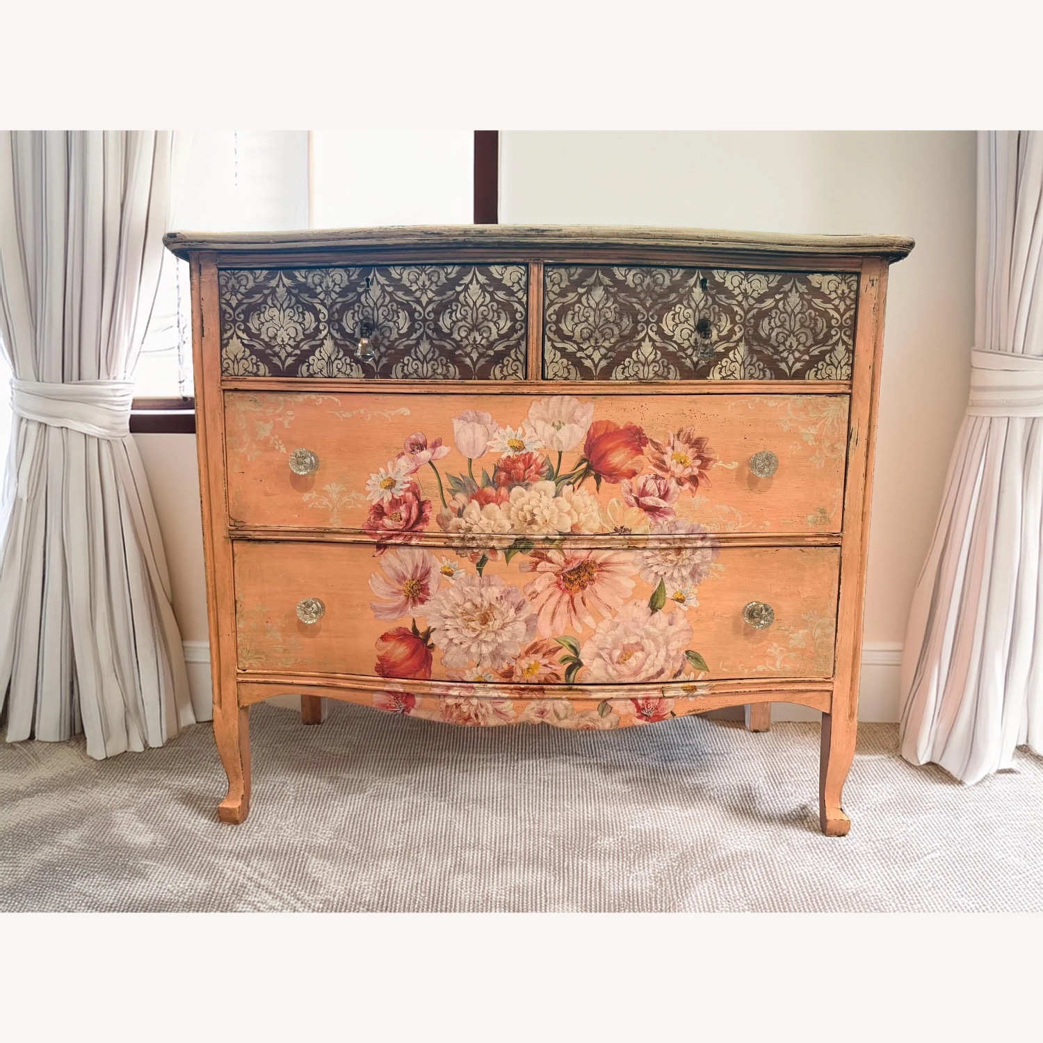 French Cootage Vintage Dresser - image-1