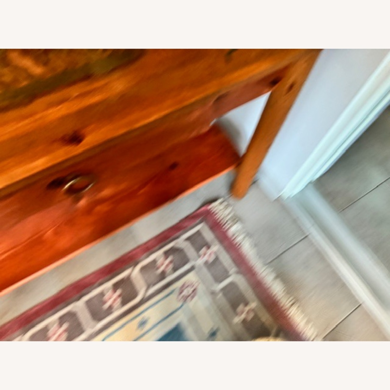 Wonderful Hand Carved Southwest Console Table - image-4