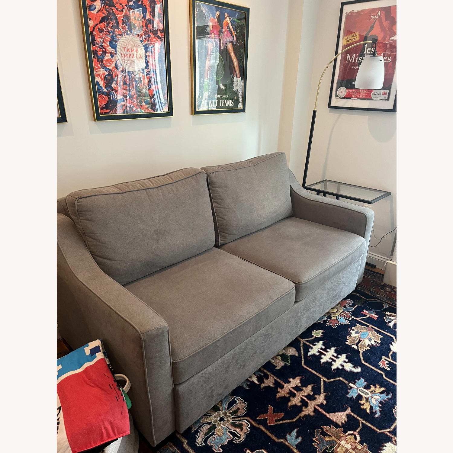 Bob-O-Pedic Gray Queen Sleeper Sofa - image-3