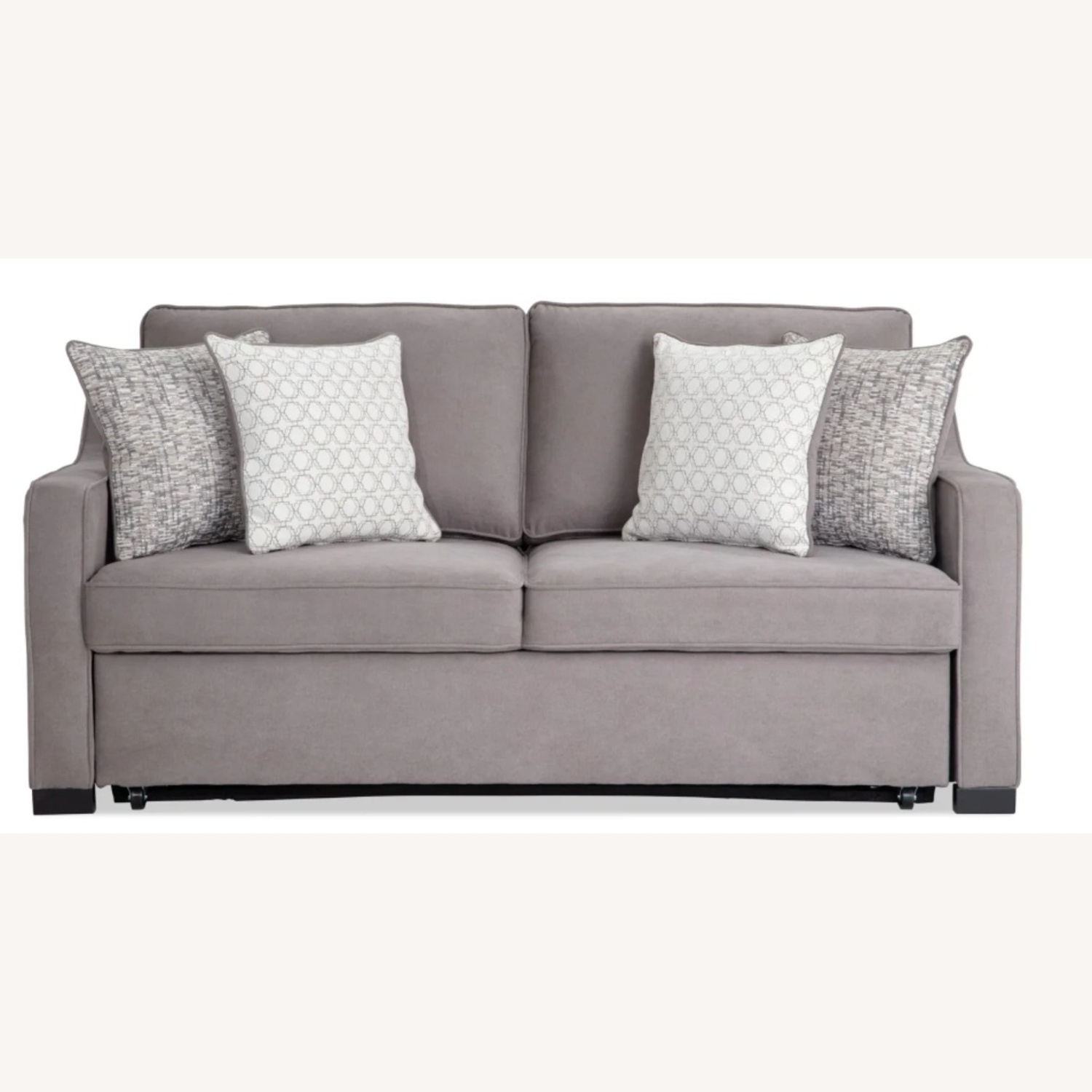 Bob-O-Pedic Gray Queen Sleeper Sofa - image-7