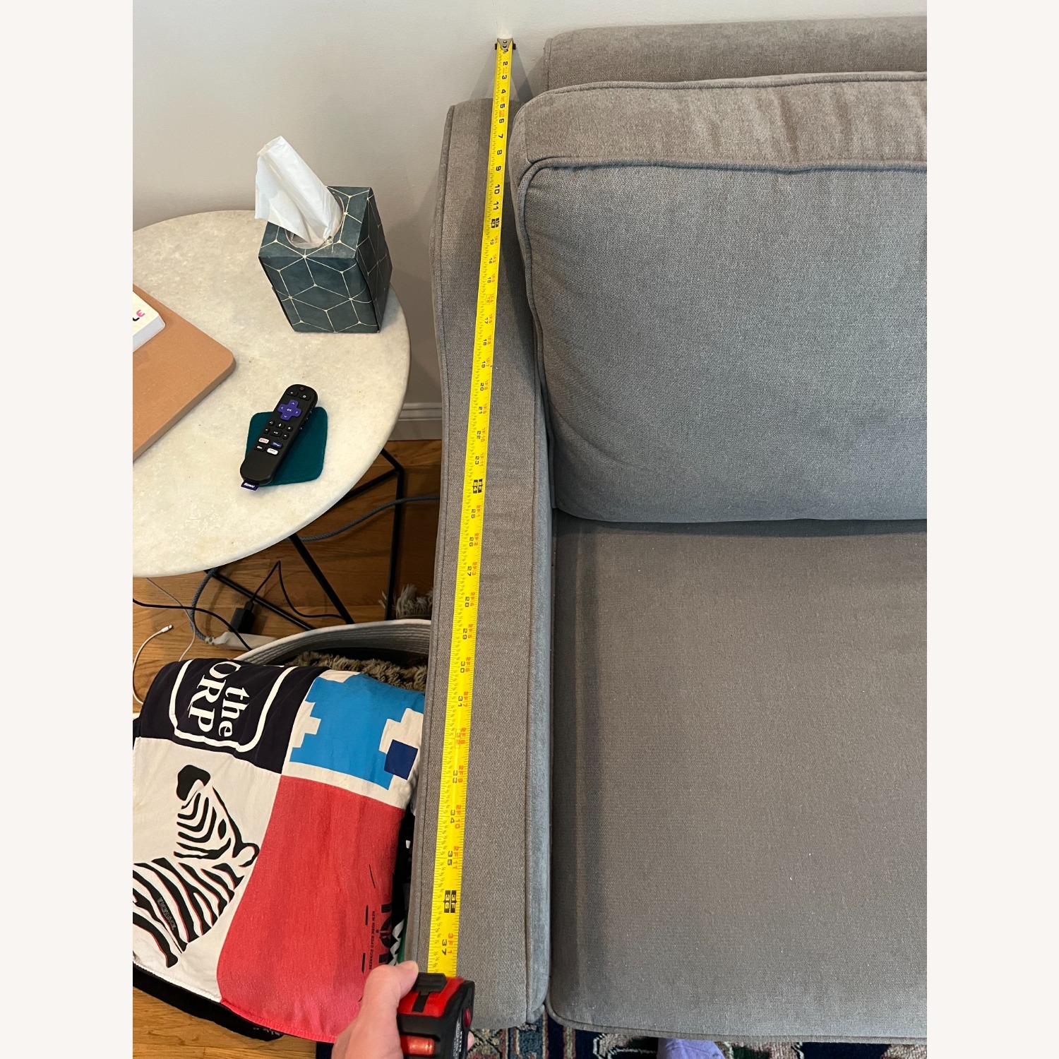 Bob-O-Pedic Gray Queen Sleeper Sofa - image-5