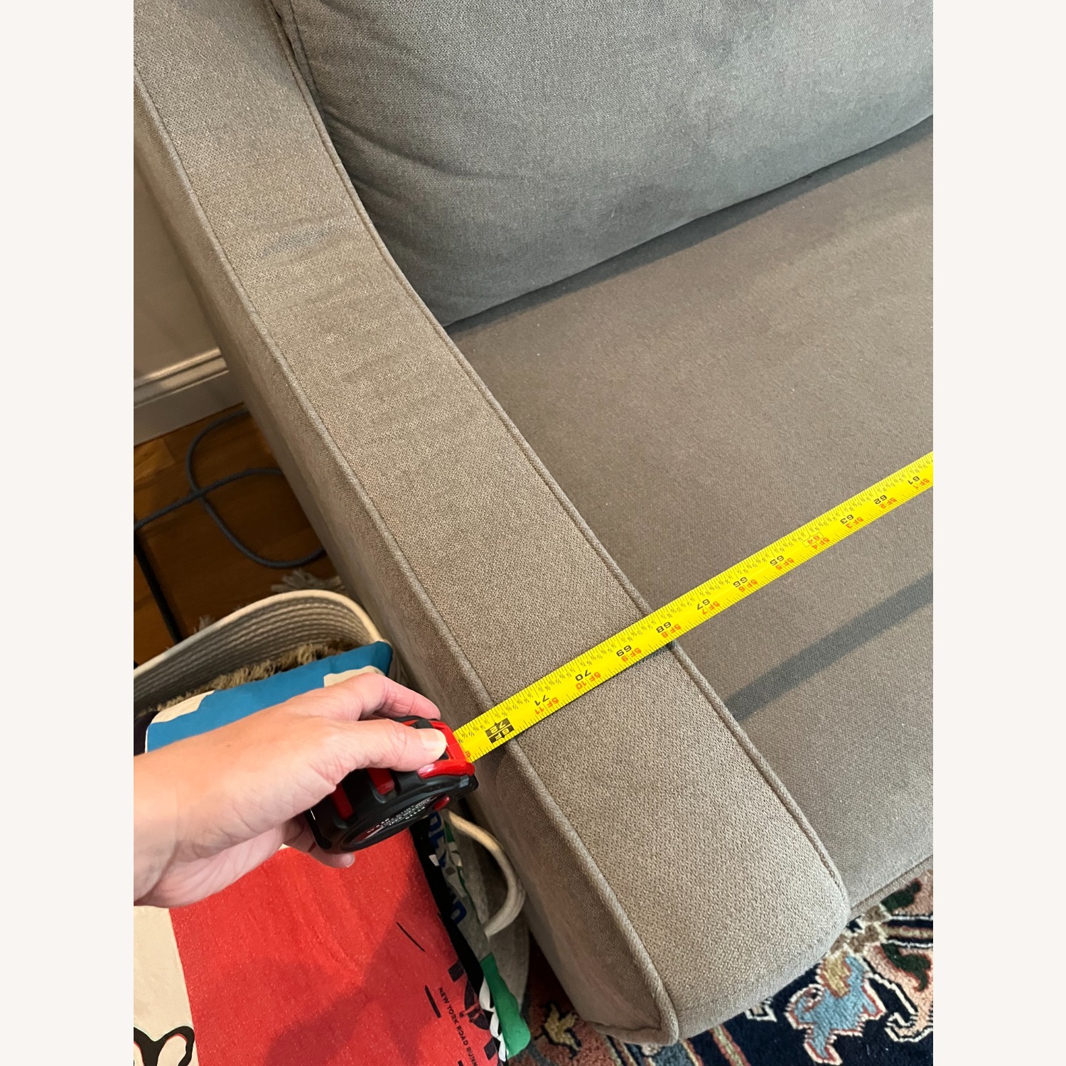 Bob-O-Pedic Gray Queen Sleeper Sofa - image-4