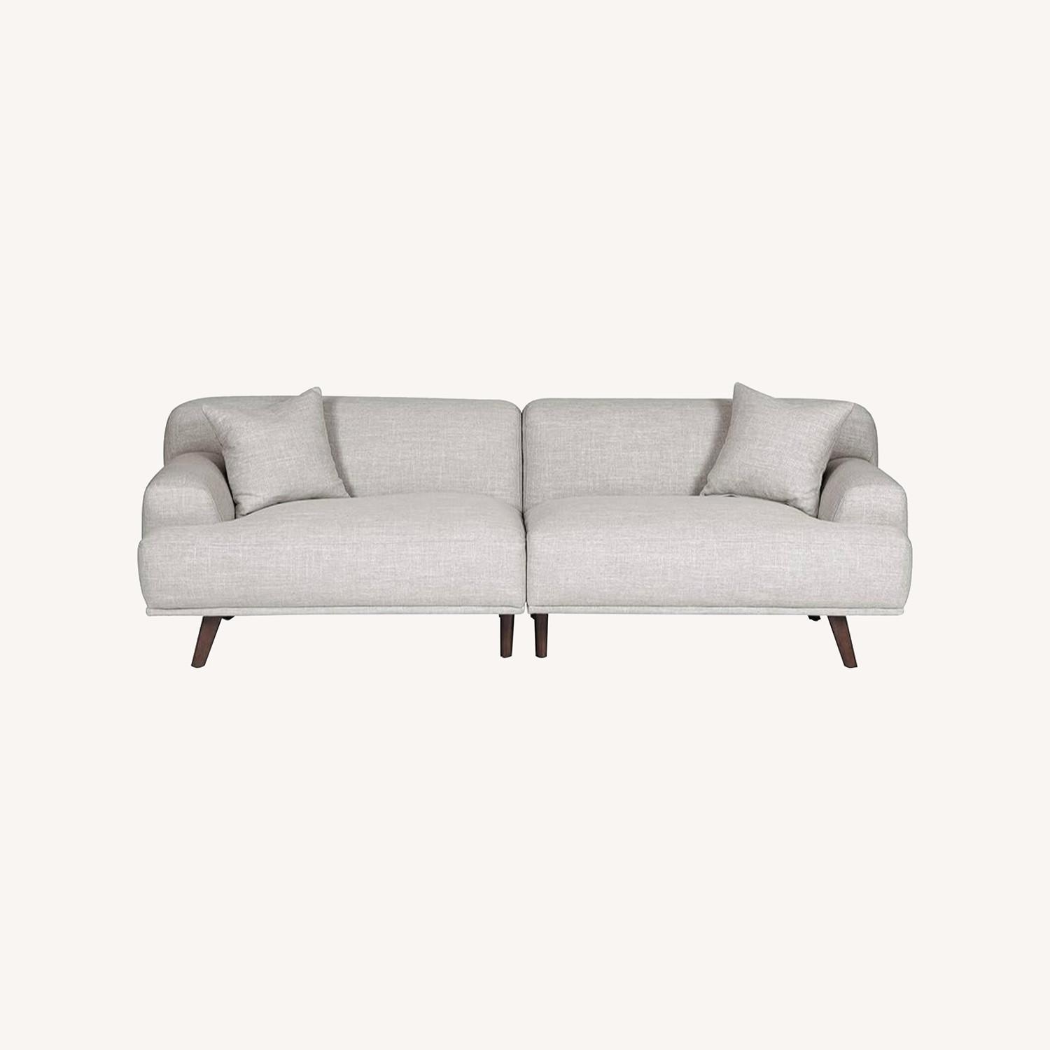 Poly & Bark Mineta Sofa Gray - image-0