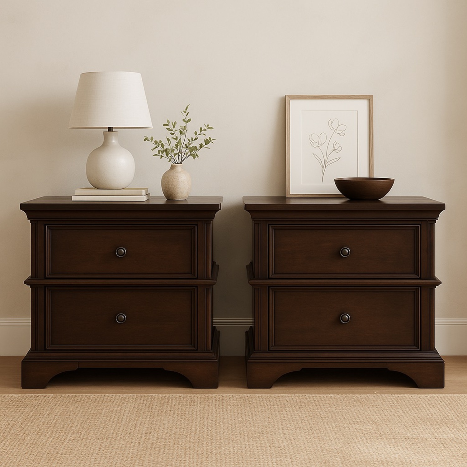 Aspen Home Large Espresso Nightstands - image-1