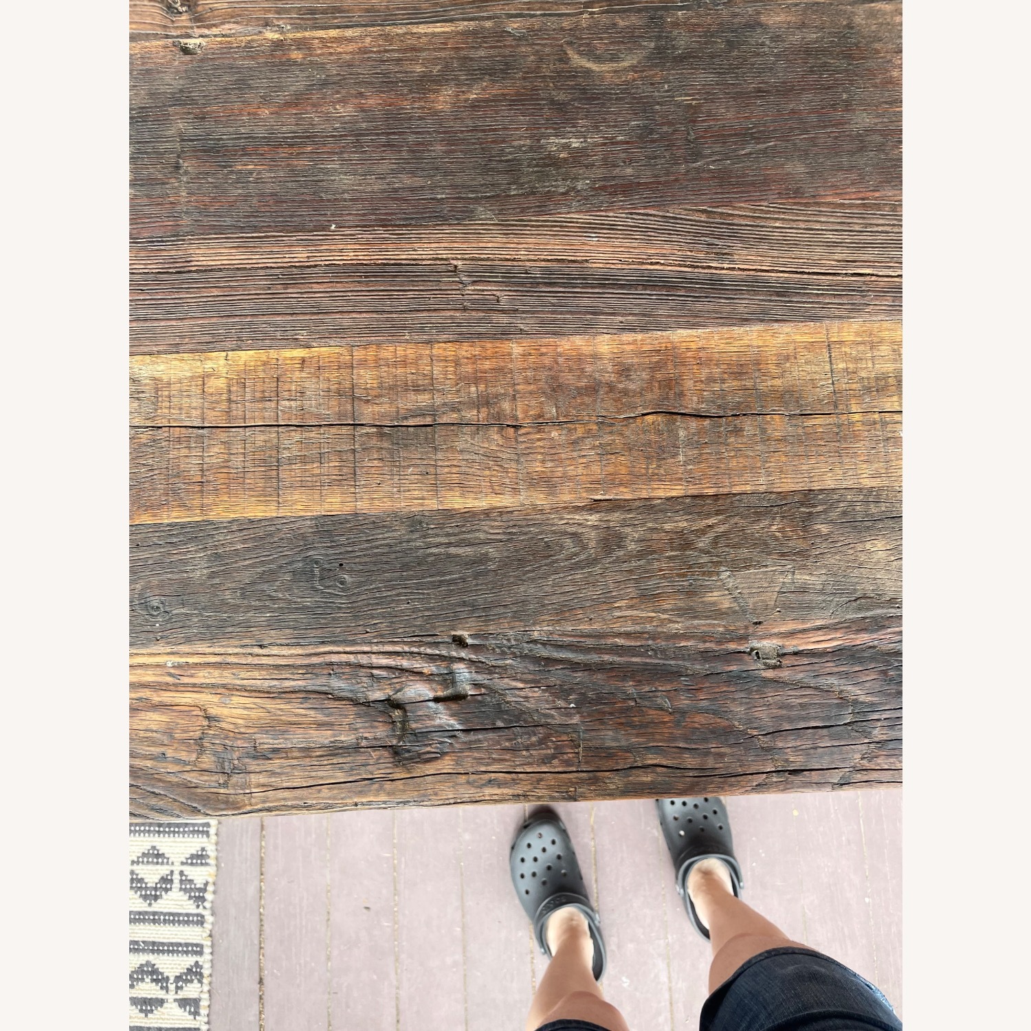 Rustic Wooden Desk  - image-6