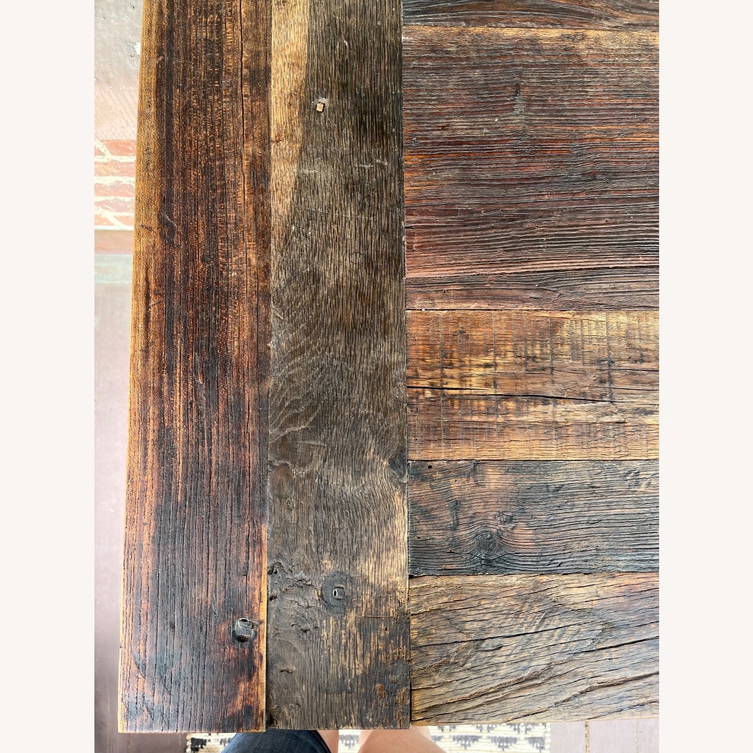 Rustic Wooden Desk  - image-4