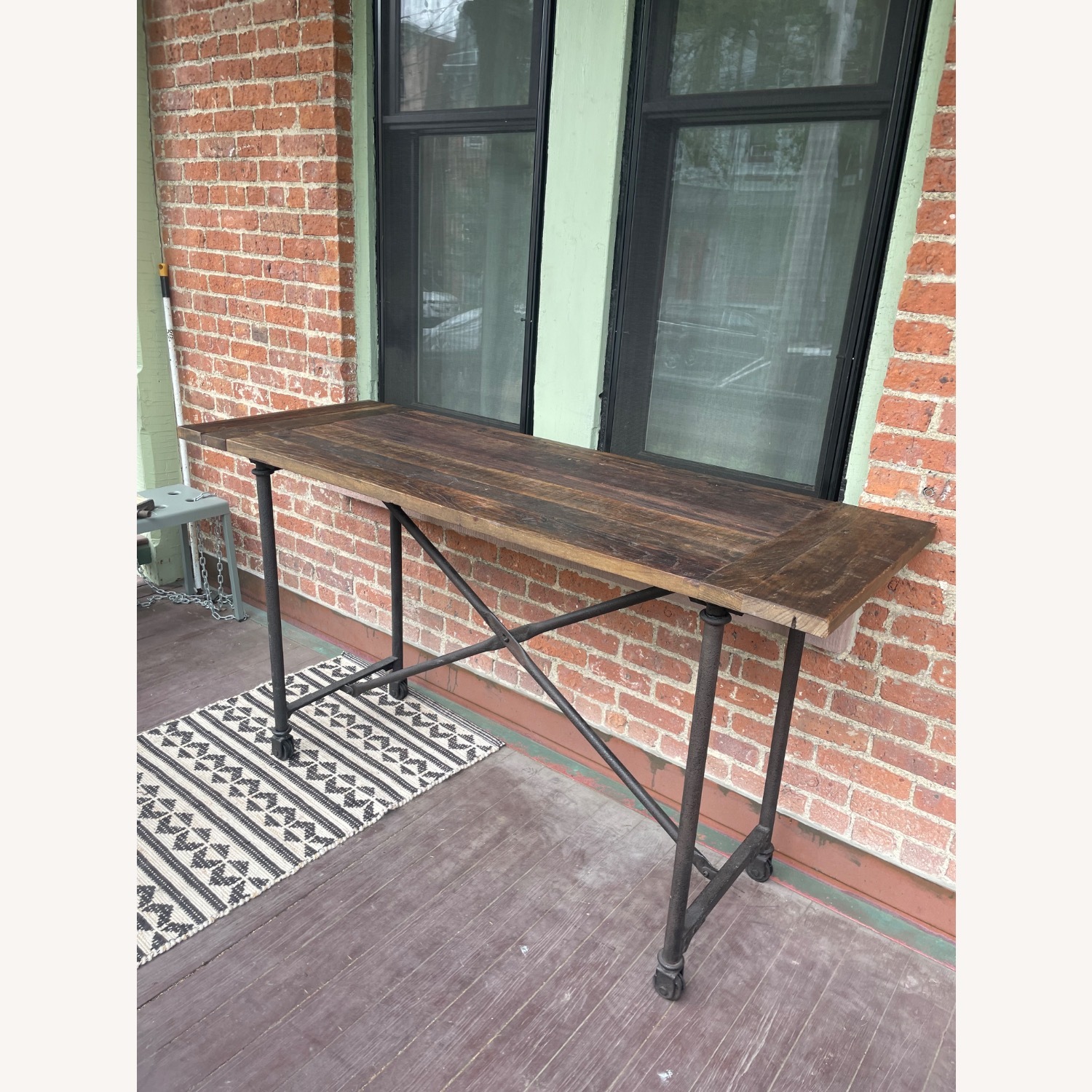 Rustic Wooden Desk  - image-3