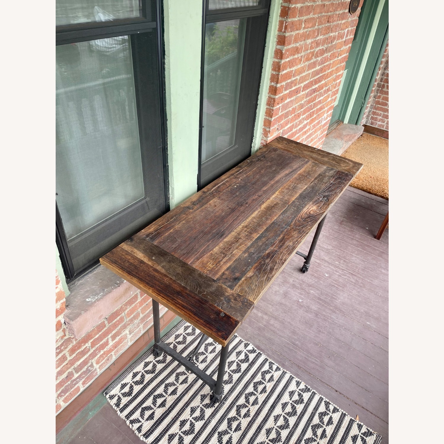 Rustic Wooden Desk  - image-7