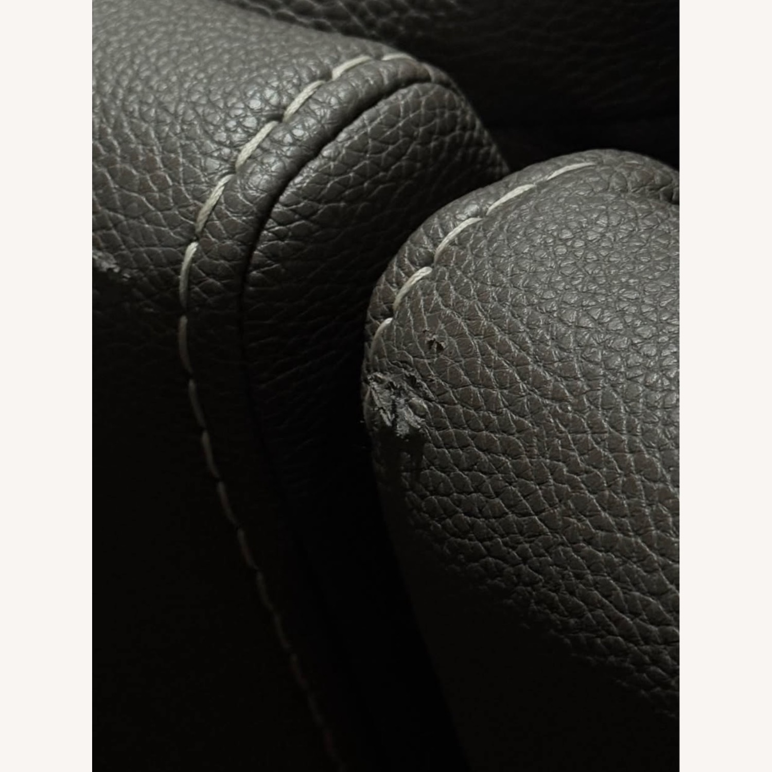 Flexsteel Sectional Leather Couch - image-2