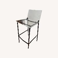 CB2 Chiaro 3 Clear Acrylic Counter Stools