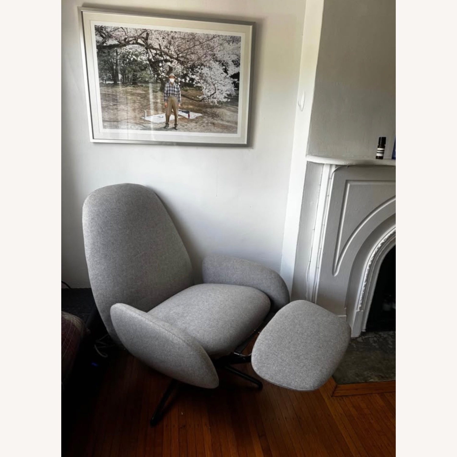 Design Within Reach Vala Swivel Recliner Chair - image-1