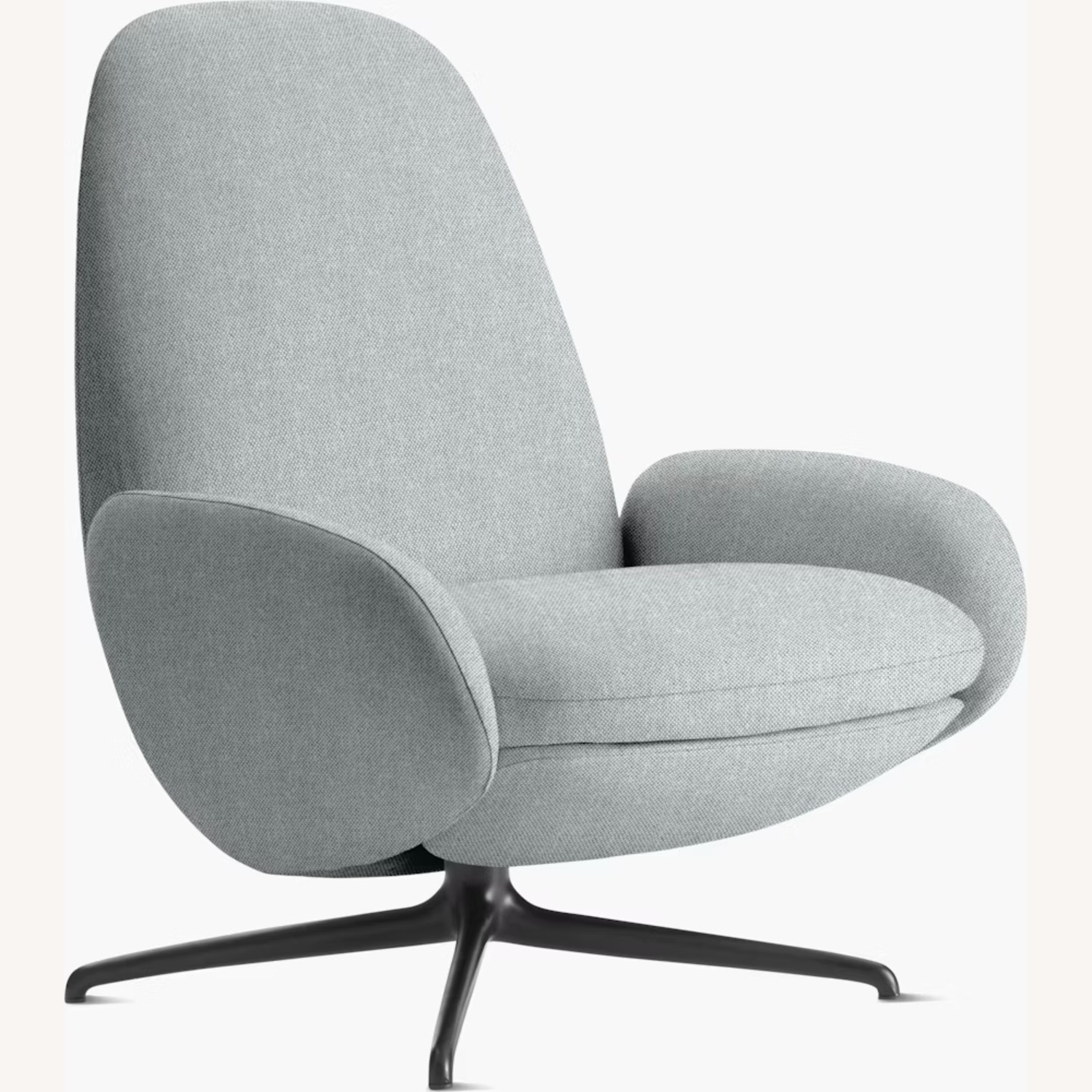 Design Within Reach Vala Swivel Recliner Chair - image-4
