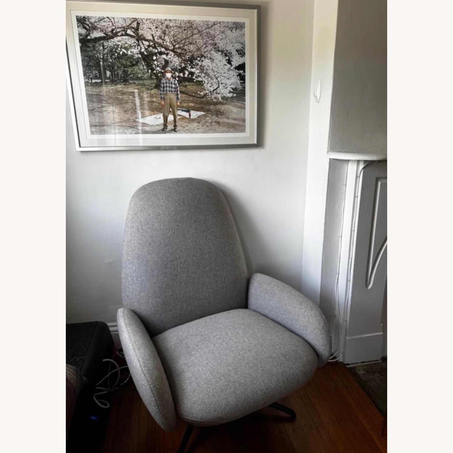 Design Within Reach Vala Swivel Recliner Chair - image-2
