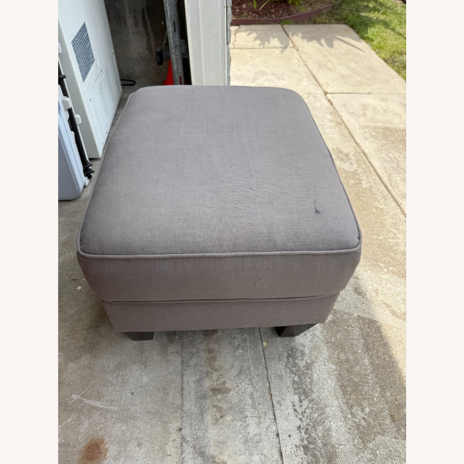 Pottery Barn Kids Wingback Upholstered Ottoman  - image-2
