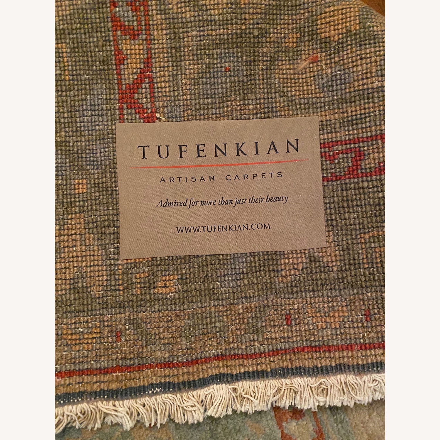 Tufenkian MahabaD RuBY SheaRed 10x14 Vintage RUG - image-4