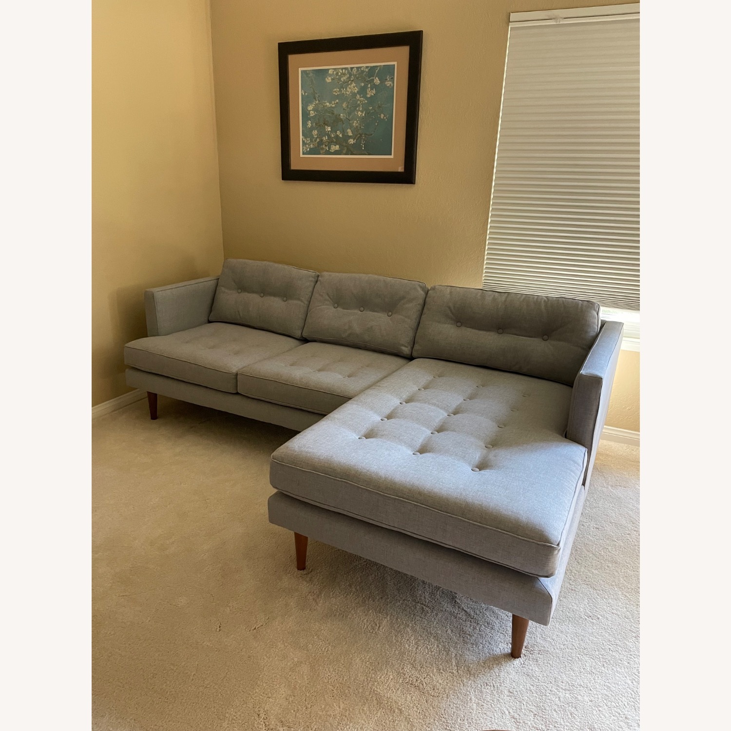 West Elm Peggy Mid-Century Sofa - image-0