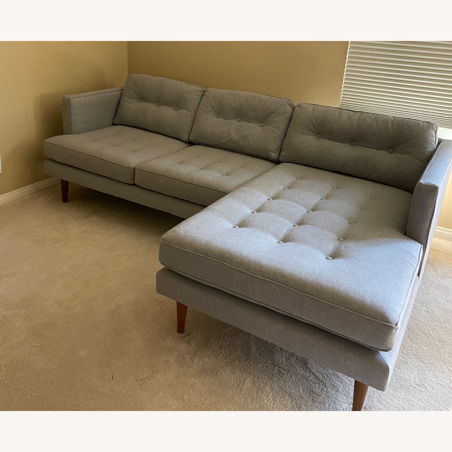 West Elm Peggy Mid-Century Sofa - image-1