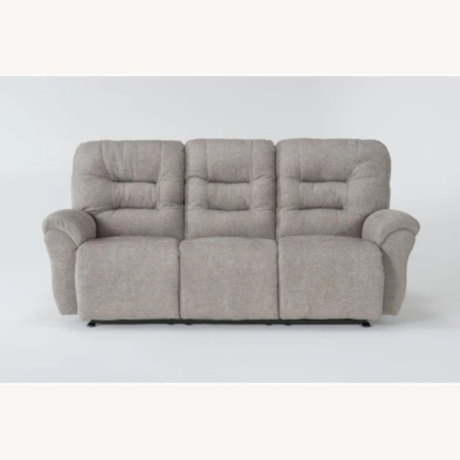 Living Spaces Reclining Wallaway Sofa - image-0