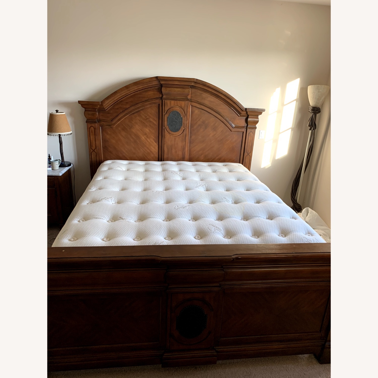 Ashley Furniture California King Panel Bed Frame - image-2