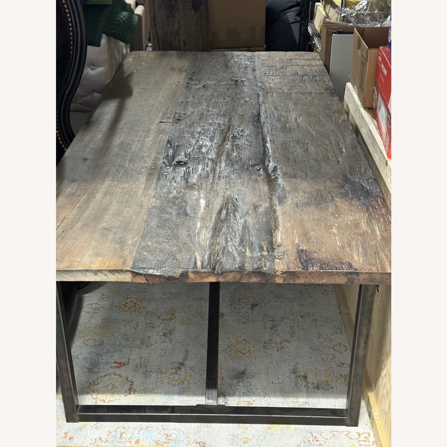 Timothy Oulton Axel Rustic Wood Dining Table - image-6