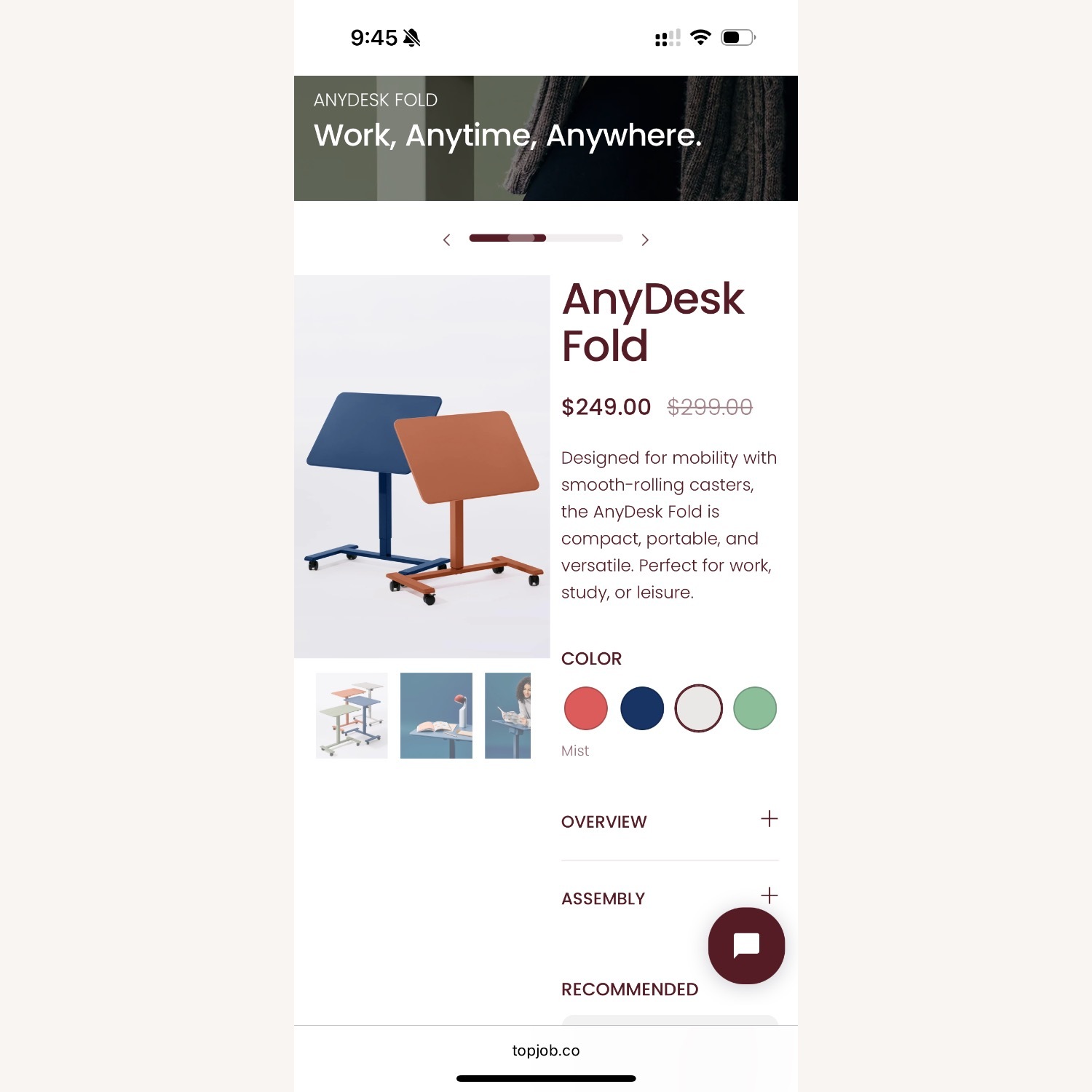 TopJob Any Fold Desk - image-4