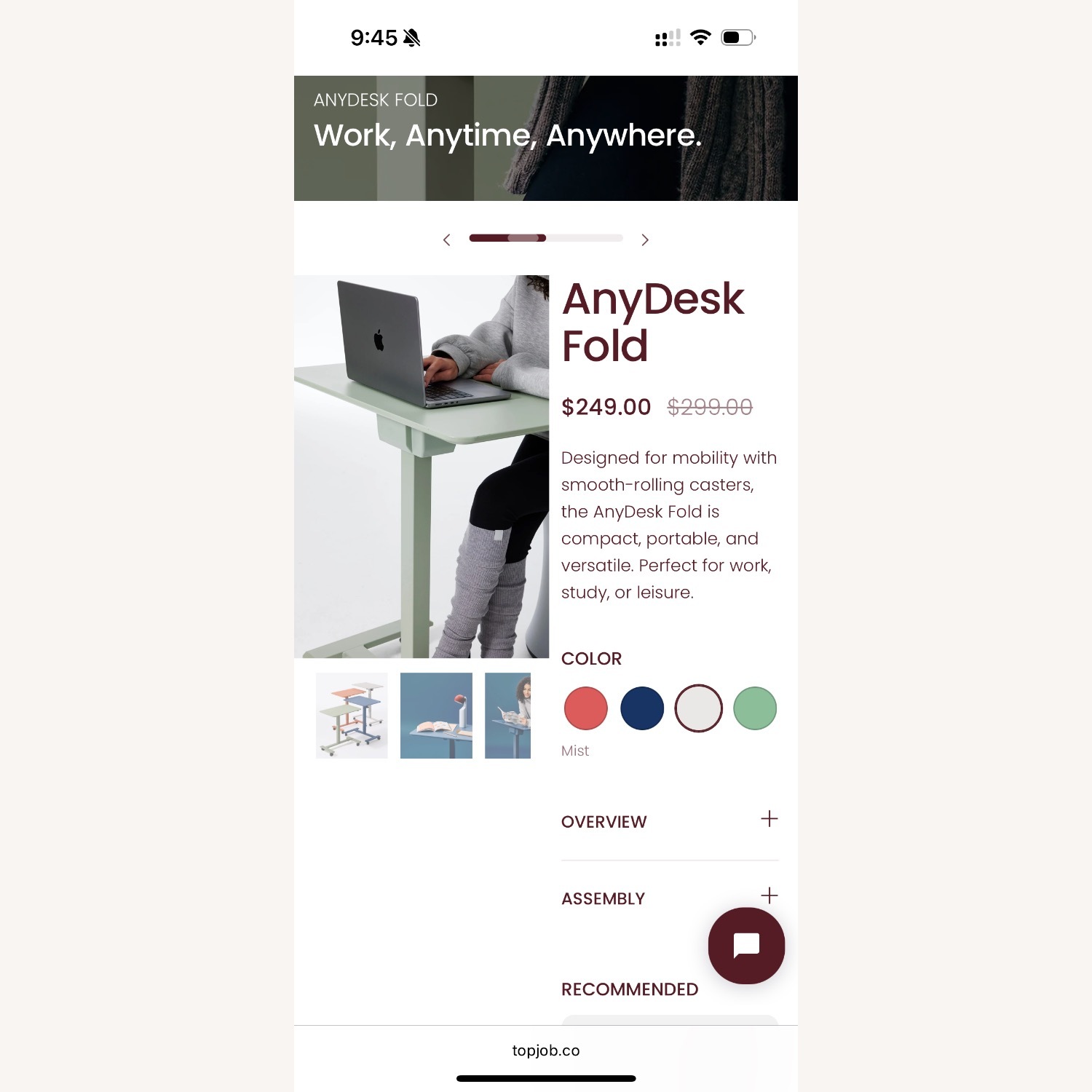TopJob Any Fold Desk - image-3