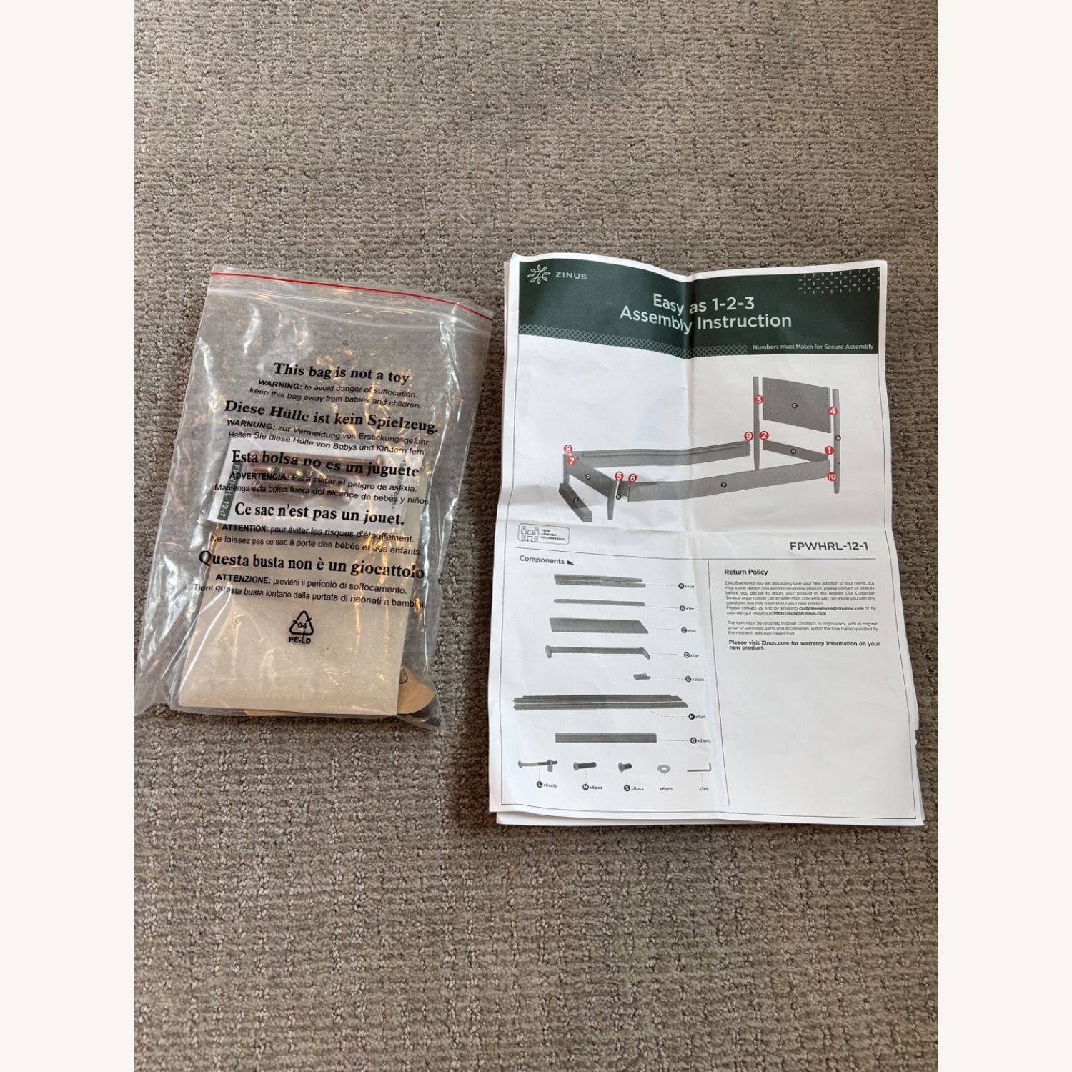 ZINUS Allen Wood Platform Bed - image-2