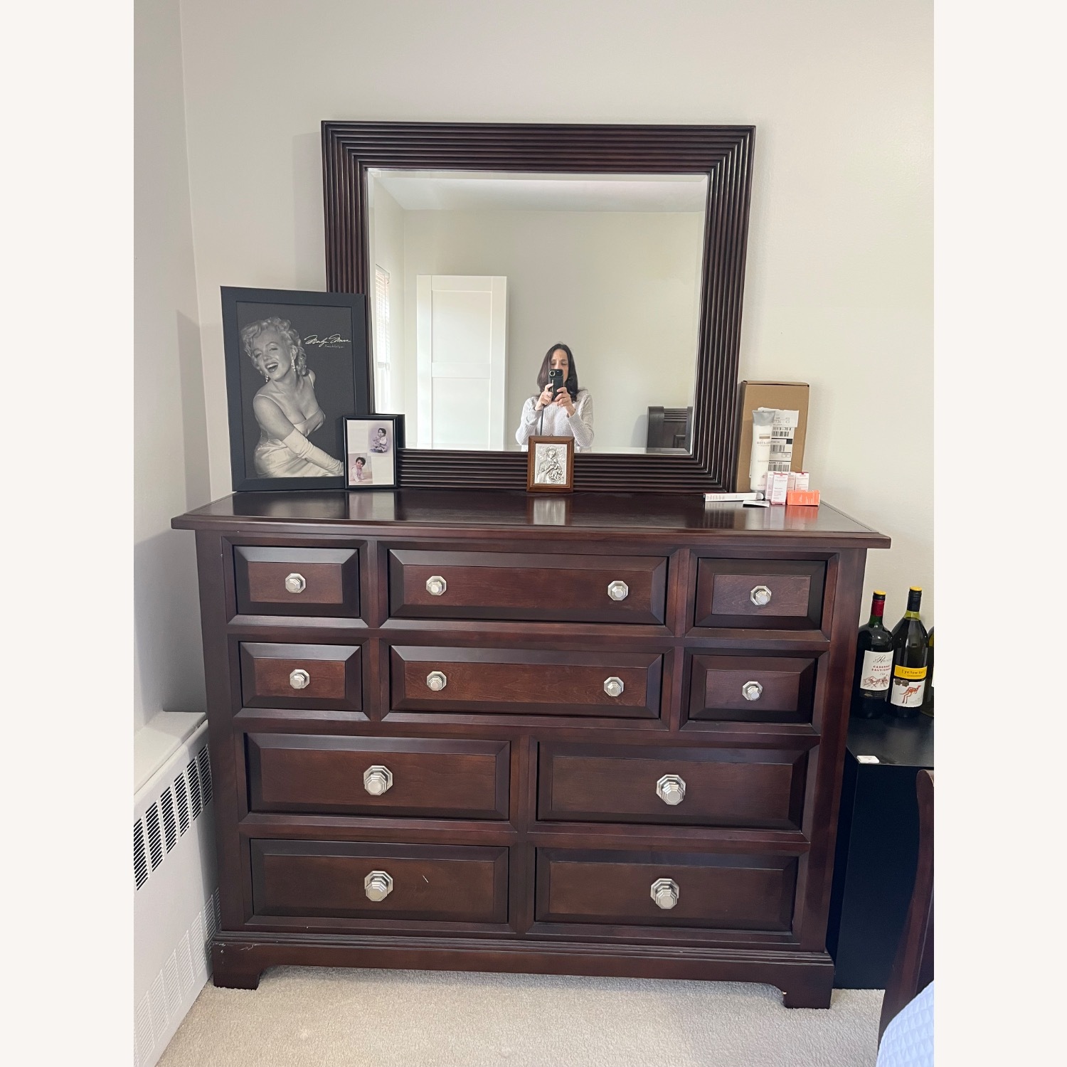 Vanity with Mirror - image-0