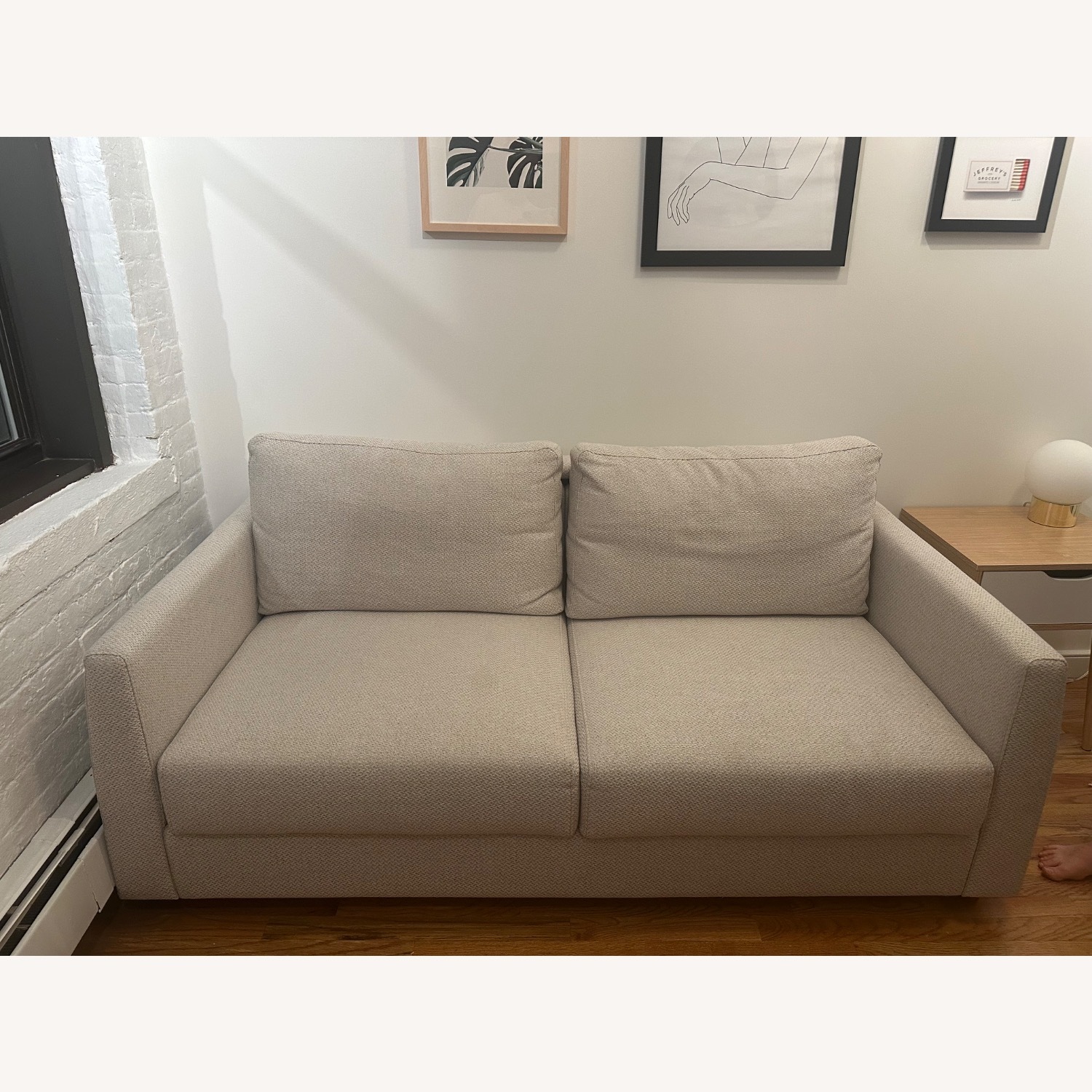 Spaze Off White 2-seat Sofa Bed - image-6