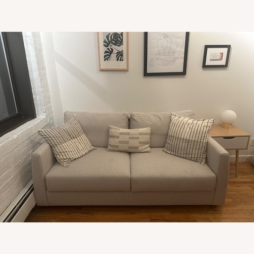 Used Spaze Off White 2-seat Sofa Bed for sale on AptDeco