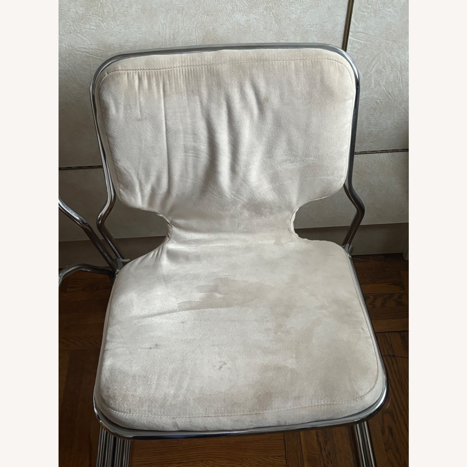 2 Chrome Chairs - image-1